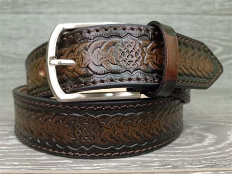 Viking Belt Leather Viking Belt Leather Belt Norse Belt - Etsy