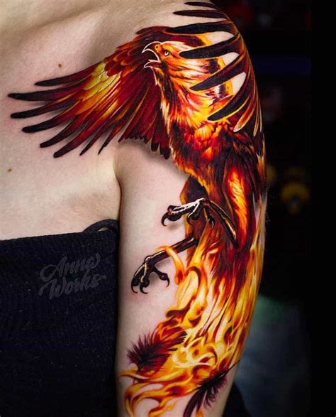 Phoenix | Fire tattoo, Phoenix tattoo sleeve, Phoenix tattoo design