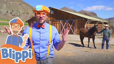 Learning Farm Vehicles And Animals With Blippi | Educational Videos For ...