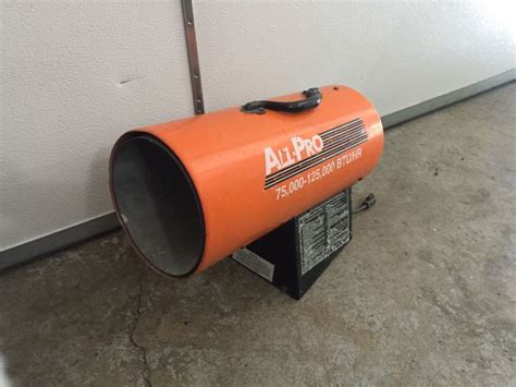 All pro heater 75,000–125,000 BTU/HR propane for Sale in Lynnwood, WA ...