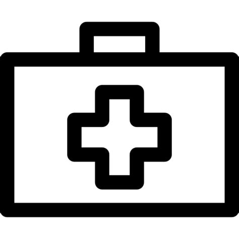 Free Icon | First aid kit outline