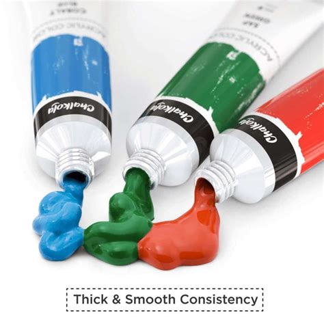 Acrylic Premium Artist Paint, 22ml Tubes - Set of 32 | Acrylic Paint ...