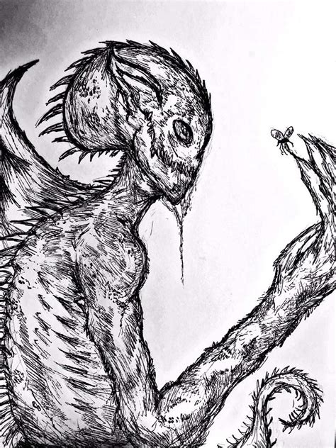 The Creepy Cryptid Drawing Collection | Horror Amino