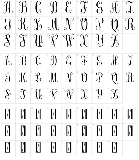 Free Monogram Font Download