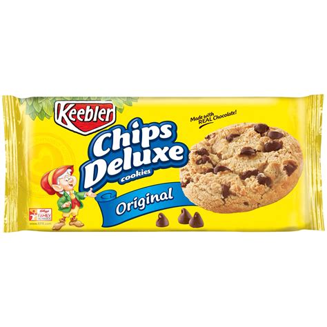 Keebler Chips Deluxe Original Cookies 12.6 oz tray - Walmart.com