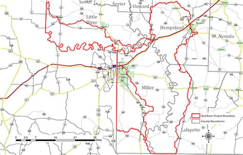 Little Red River Arkansas Map - Map