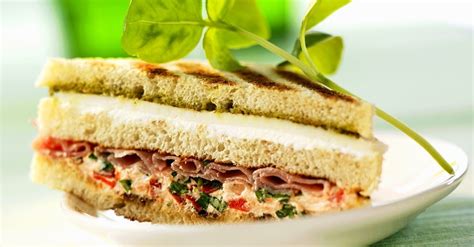 Parma Ham and Cheese Sandwich recipe | Eat Smarter USA