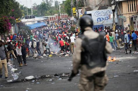 Angry Protesters in Haiti Call for Resignation of President - The New ...