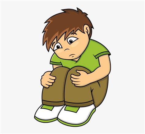 Sadness Clipart Sad Face - Sad Boy Clipart PNG Image | Transparent PNG ...