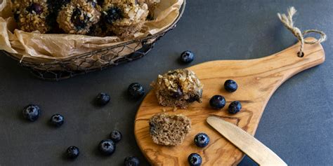 Paleo Blueberry Mini Muffins - Functional Forager