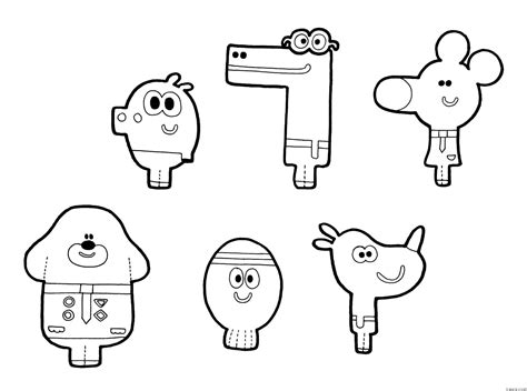 Hey Duggee Coloring Page » Turkau