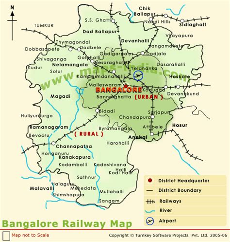 Bangalore Railway Map,Railway Map Of Bangalore