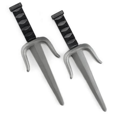 Ninja Sais (Pair) Prop Knives Tridents Raphael Teenage Mutant Ninja ...