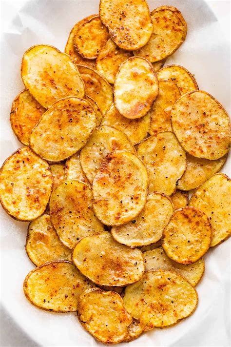 Air Fryer Potato Chips | Diethood