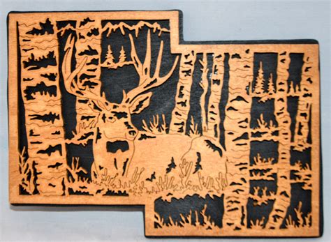 Deer Scroll Saw Patterns – FREE PATTERNS