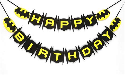 Batman Happy Birthday Banner – TopToy