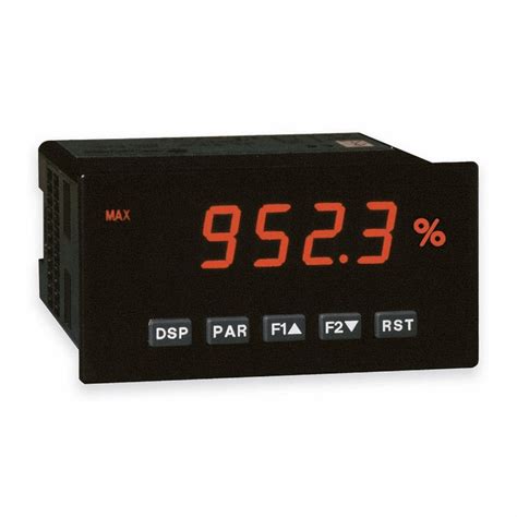 Red Lion PAXP0000 Process Input Panel Meter 0 to 20mA 0 to 10V DC 85 ...