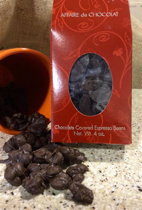 Chocolate Covered Coffee Beans made with espresso beans and decadent ...