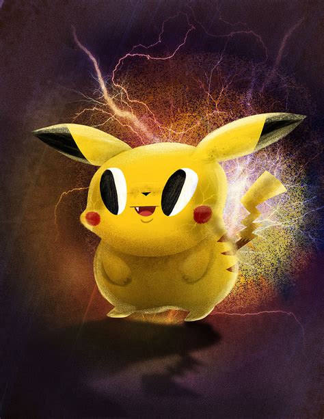 Fan Art "Pikachu" / Pokémon on Behance