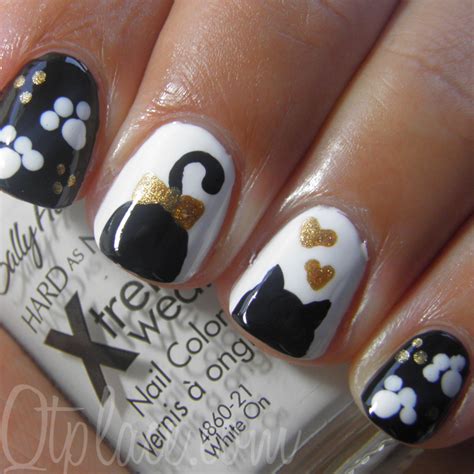 20 Purrfect Nail Art Ideas For The Proud Cat Lady - TheThings