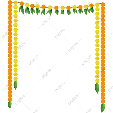 Toran Marigold Decoration Ganapati Diwali Karwa Choth Indian Festivals ...