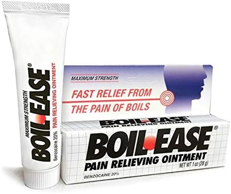 Boil Ease Pain Relieving Ointment, 1 Ounce (Pack of 1)- Buy Online in ...