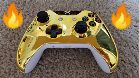 24K GOLD Xbox One Controller!! (How To make your own) - YouTube