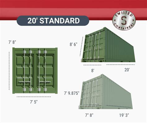 Shipping Container Specifications Fact Sheet Dimensions,, 44% OFF