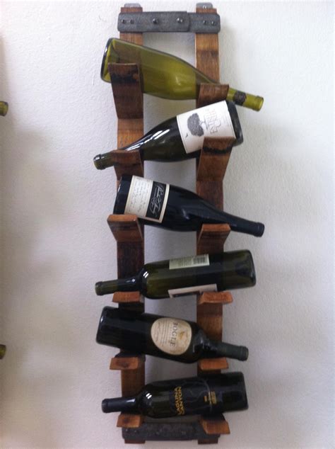 Wall Mount Wine Rack by FALLENOAKDESIGNS on Etsy