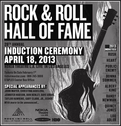 Rush is a Band Blog: Rock and Roll Hall of Fame induction ceremony ...