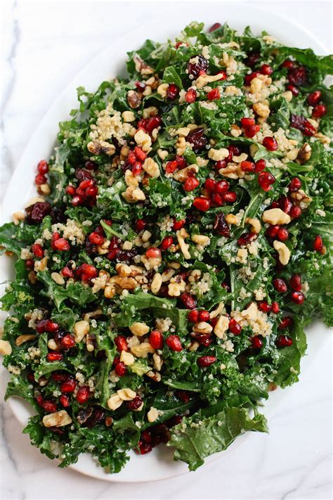 Winter Kale and Quinoa Salad - Eat Yourself Skinny