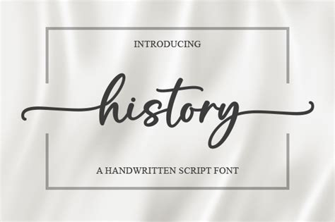 History Font | dafont.com