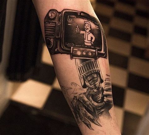 20 Super Cool Fallout Tattoo Designs