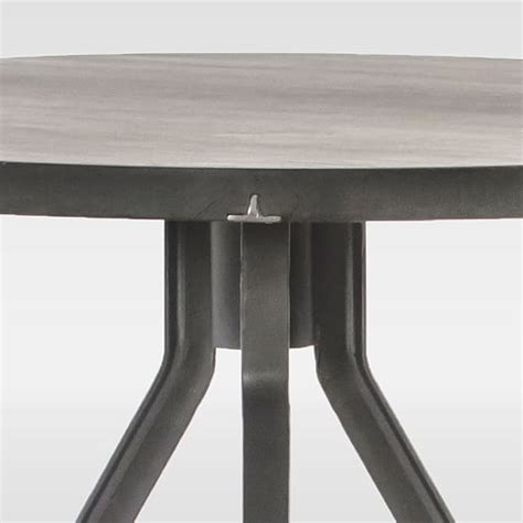 Reclaimed Wood + Metal Tripod Dining Table | west elm