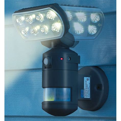 NightWatcher® Motion - tracking Motorized LED Flood Light with Color ...