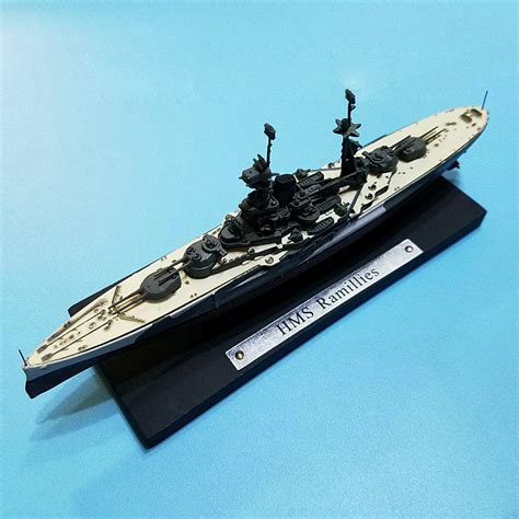 WWII BRITISH HMS Ramillies 1/1250 diecast model ship Atlas | eBay