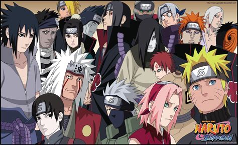 Naruto Shippuden All Characters Wallpapers - Top Free Naruto Shippuden ...