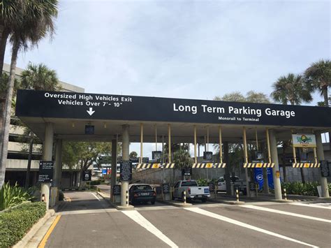 Tampa International Airport Parking Map