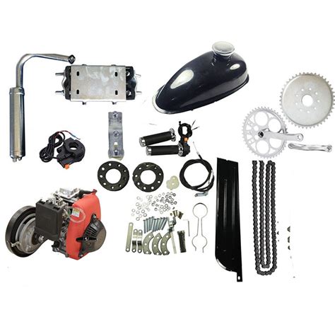 49cc Bicycle Engine Kits 4-Stroke Gas Petrol Motorized Bicycle Bike ...