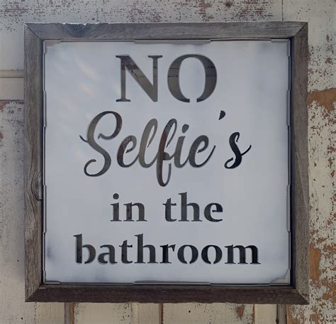 Funny Bathroom Signs – K&M Design and Fabrication