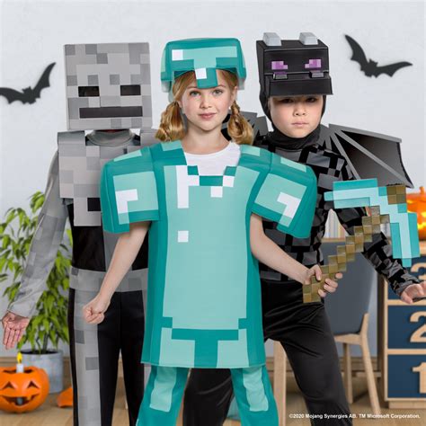 Skeleton Minecraft Costume