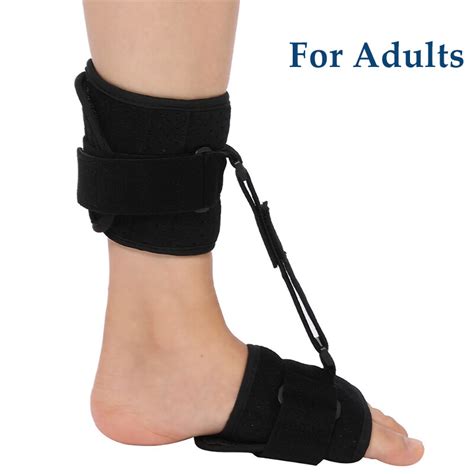 Adjustable Drop Foot Brace Soft AFO Brace for Foot Drop Orthosis Adults ...