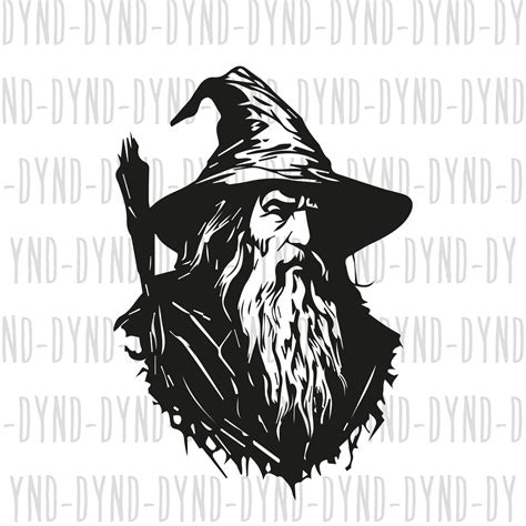 Lord of the Rings SVG, Gandalf Svg, Hobbit SVG, Lord of the Ring Cut ...