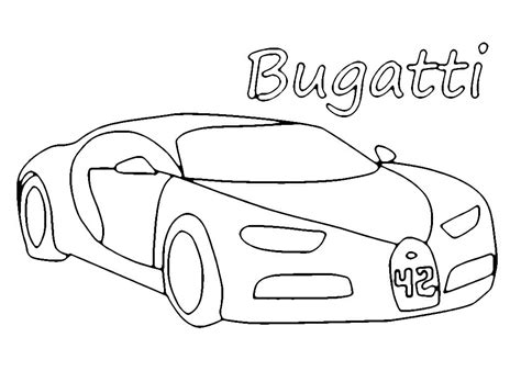 Printable Bugatti Veyron coloring page - Download, Print or Color ...