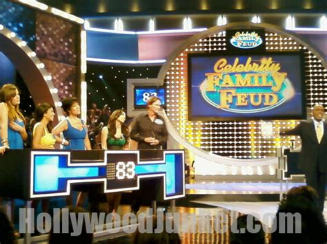 FAMILY FEUD: Celebrity Edition on Prime Time! - HOLLYWOOD JUNKET