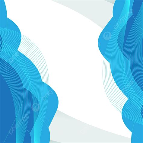 Blue Gradient Background Vector, Abstract Bg, Vector Waves, Design PNG ...