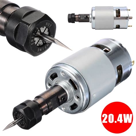 DC 12 36V 775 DC Motor Router Machine Motor with ER11 Spindle ...