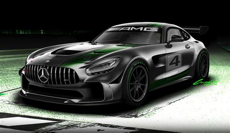 Mercedes-AMG GT4 Racing Car Currently In Development - autoevolution