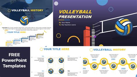 FREE Download Volleyball Presentation | PowerPoint Templates 2022