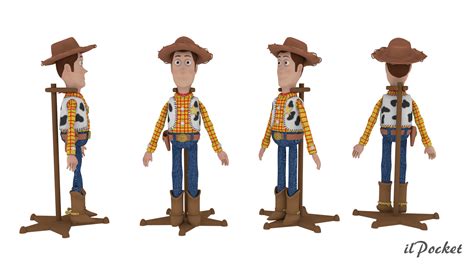 Sheriff Woody (Toy Story) 3d model by ilPocket on DeviantArt